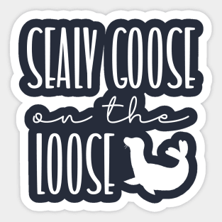 Funny Seal Sticker